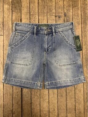 Y2K LRL Lauren Jeans Co. Ralph Lauren women's shorts NWT 4